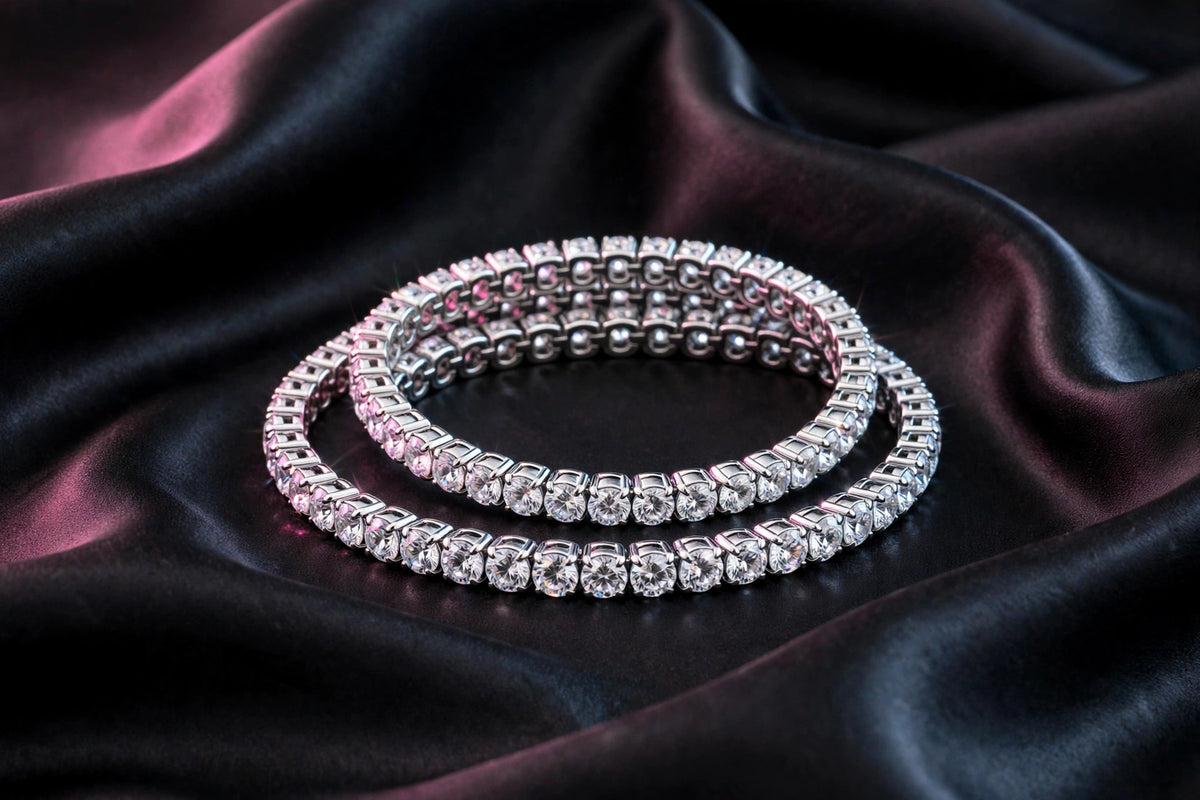 Blessed Iced Tennis Bracelet